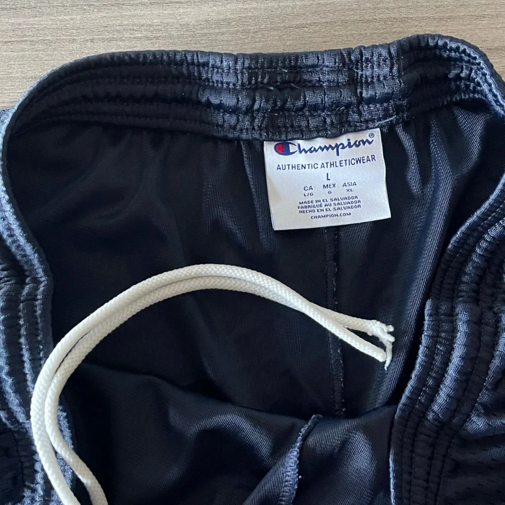 Champion Navy Blue Athletic Shorts - Size Large - Picture 8 of 8